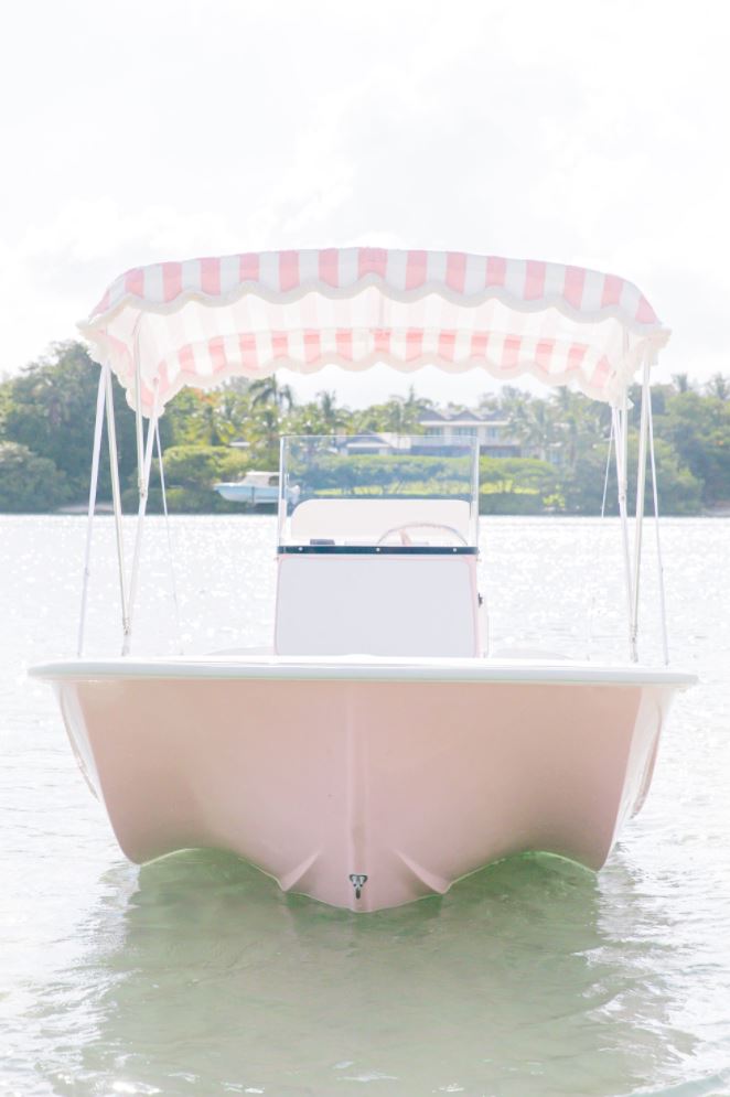 Palm Yacht - Pink Motor Boats Business & Pleasure Co 