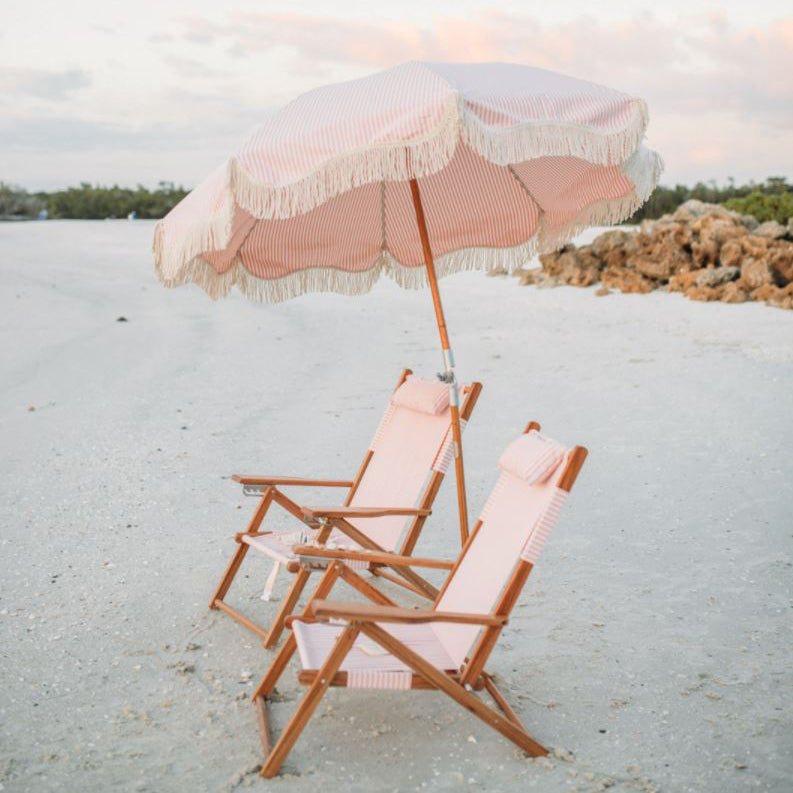 The Tommy Chair - Lauren's Pink Stripe Tommy Chair Business & Pleasure Co