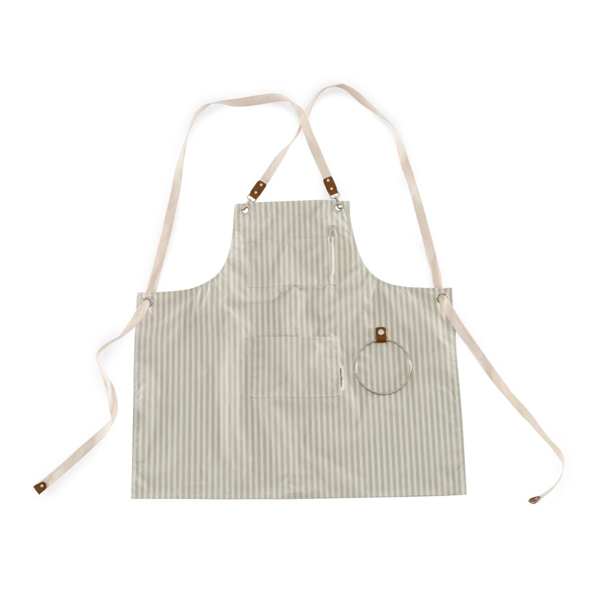 Studio image of sage apron