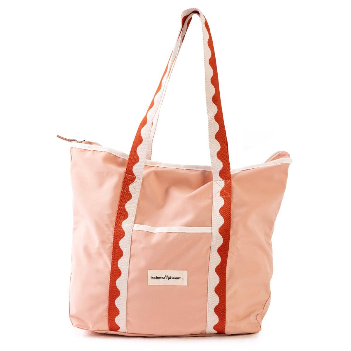 Product image of Studio image of the riviera pink beach bag