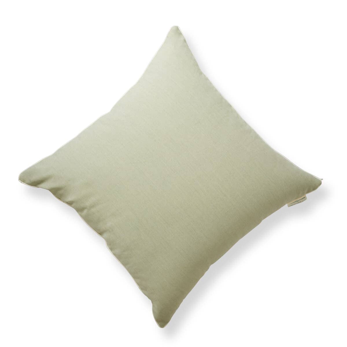Studio image of green euro cushion