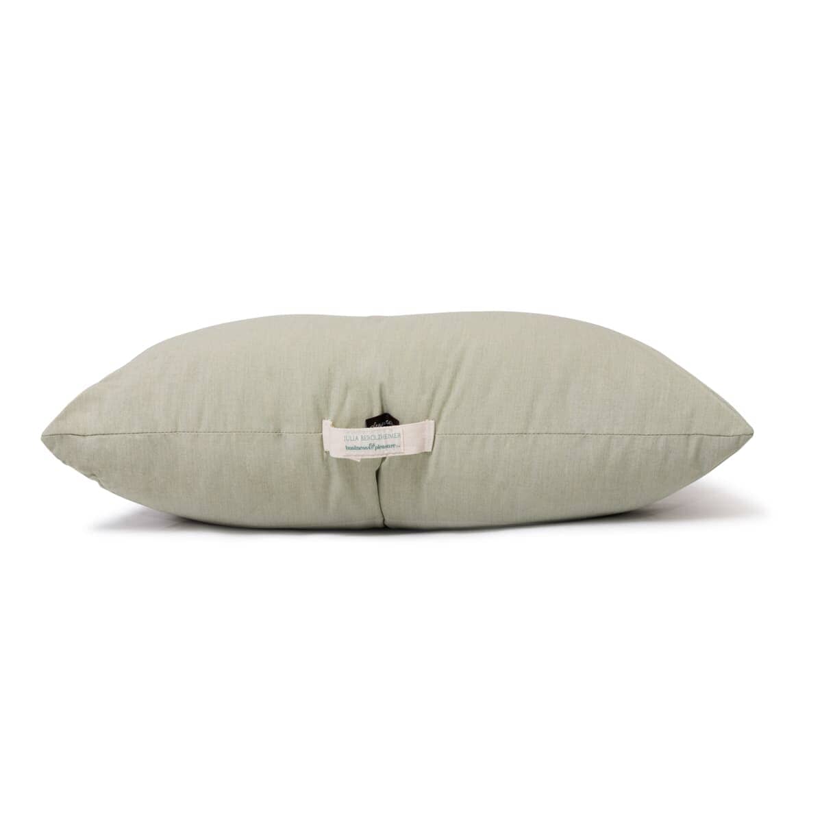 Studio image of green floor pillow