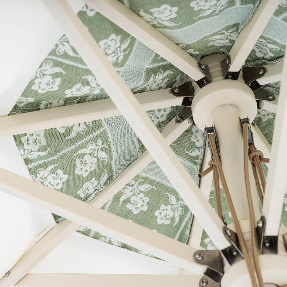 Studio image of jacquard market umbrella