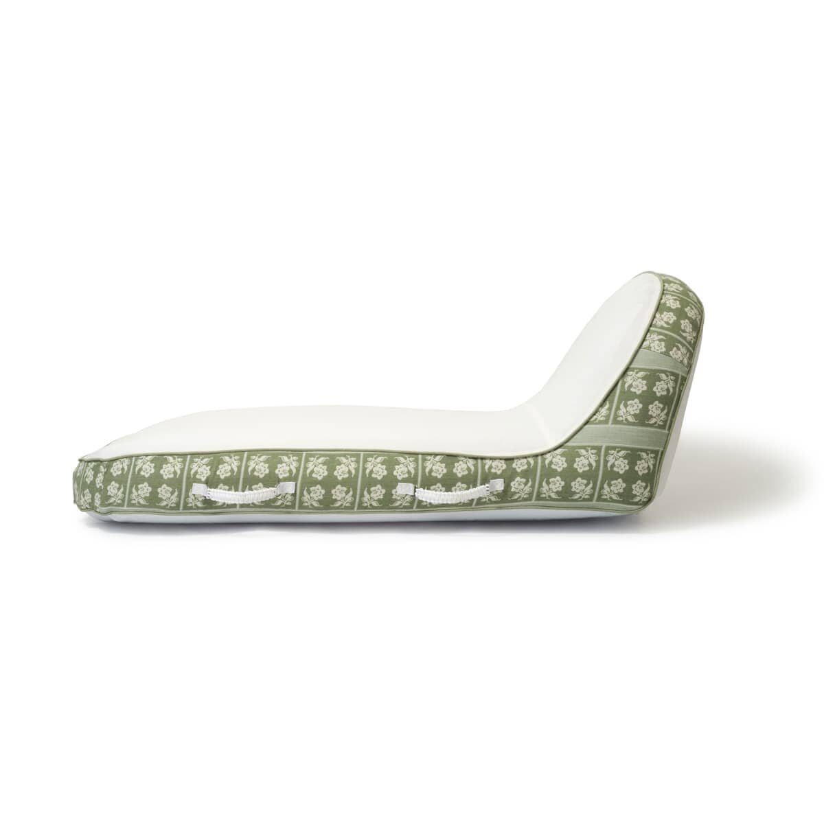 Studio image of jacquard pool lounger
