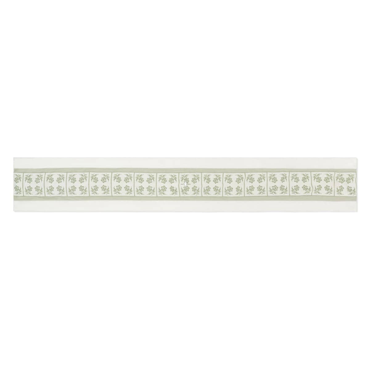 Studio image of jacquard table runner