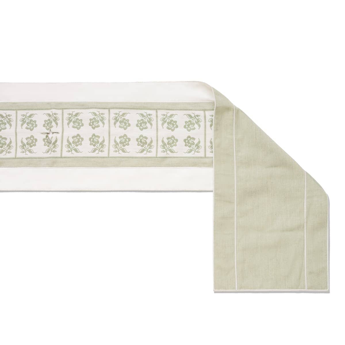 Studio image of jacquard table runner