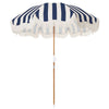 Swatch for The Holiday Beach Umbrella - Navy Crew Stripe