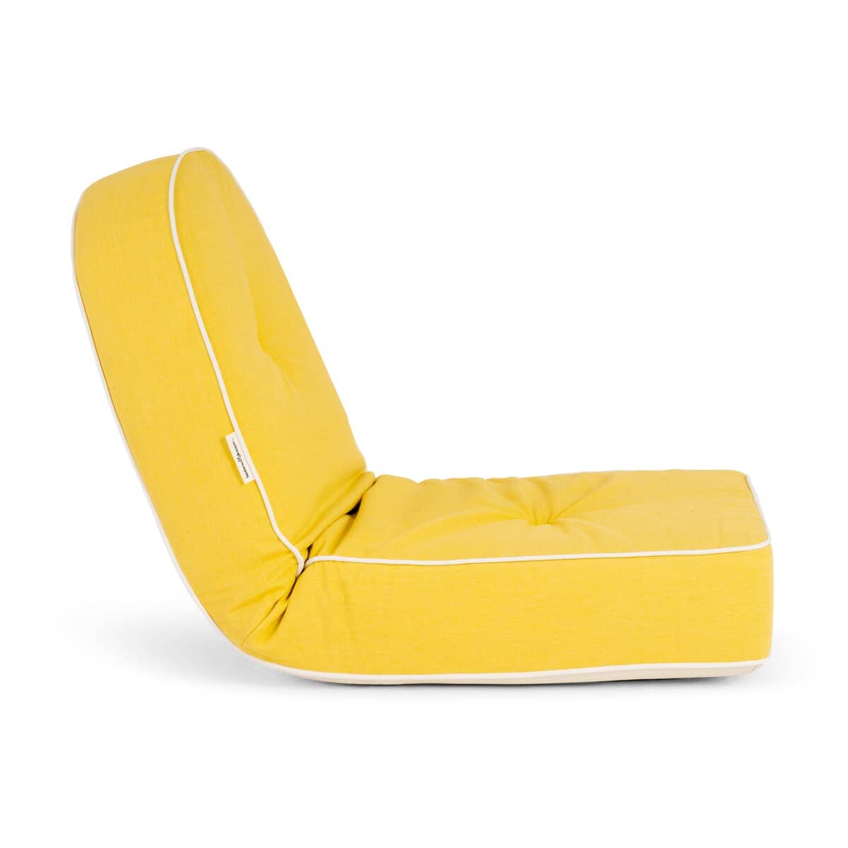 Studio image of riviera mimosa reclining pillow lounger