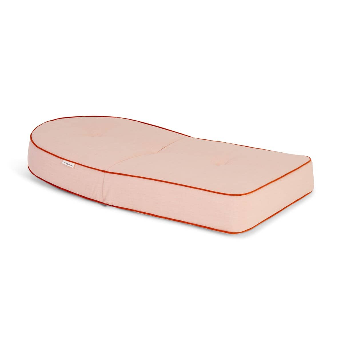 Studio image of Riviera pink reclining pillow lounger