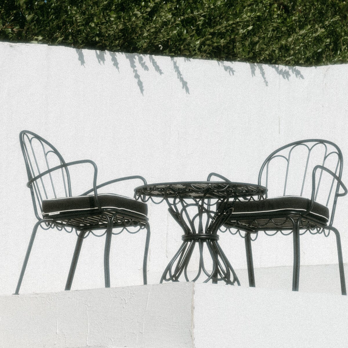 The Al Fresco Side Table - Vintage Black Al Fresco Side Table Business & Pleasure Co