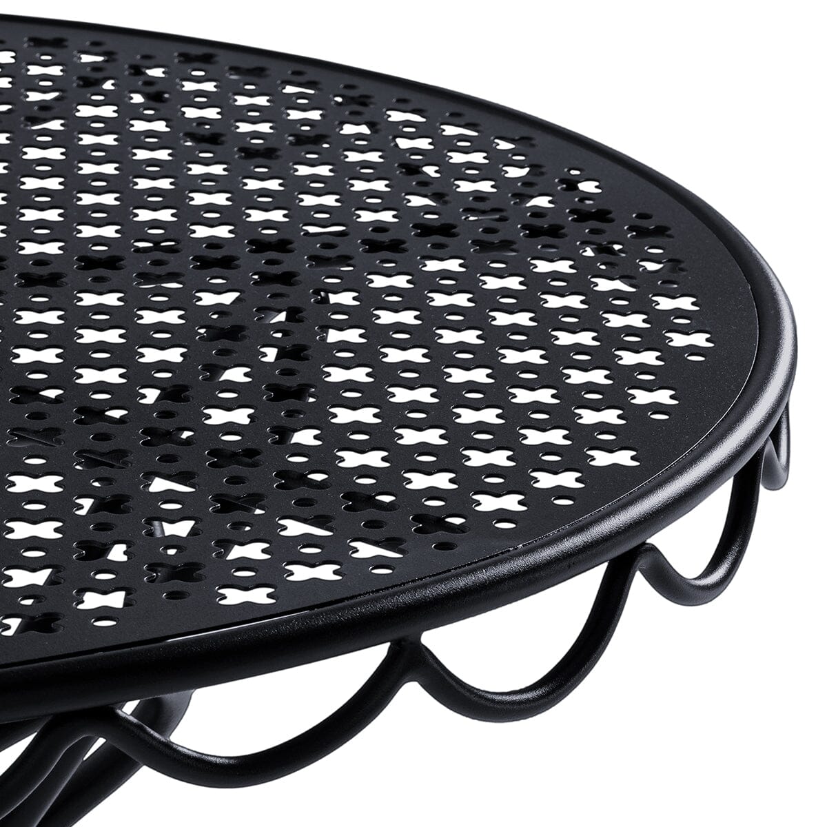 The Al Fresco Side Table - Vintage Black Al Fresco Side Table Business & Pleasure Co