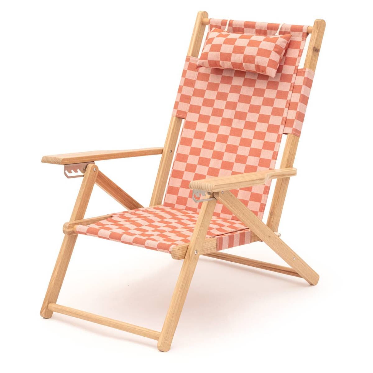 Studio image of sirenuse check tommy chair