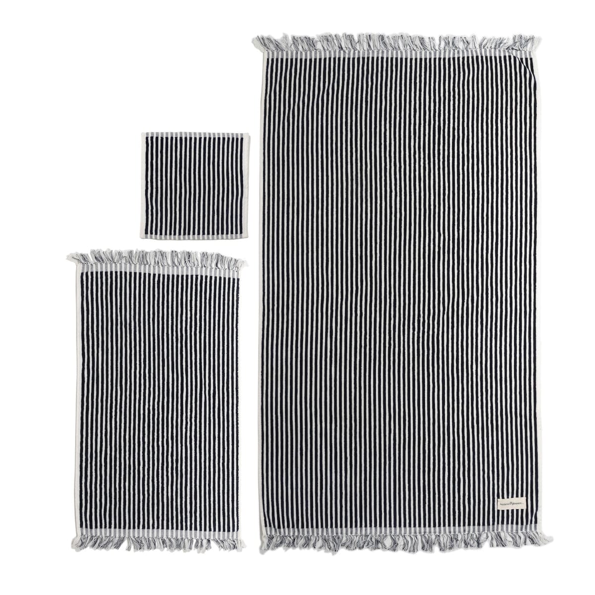 The Bath Set - Lauren's Navy Stripe
