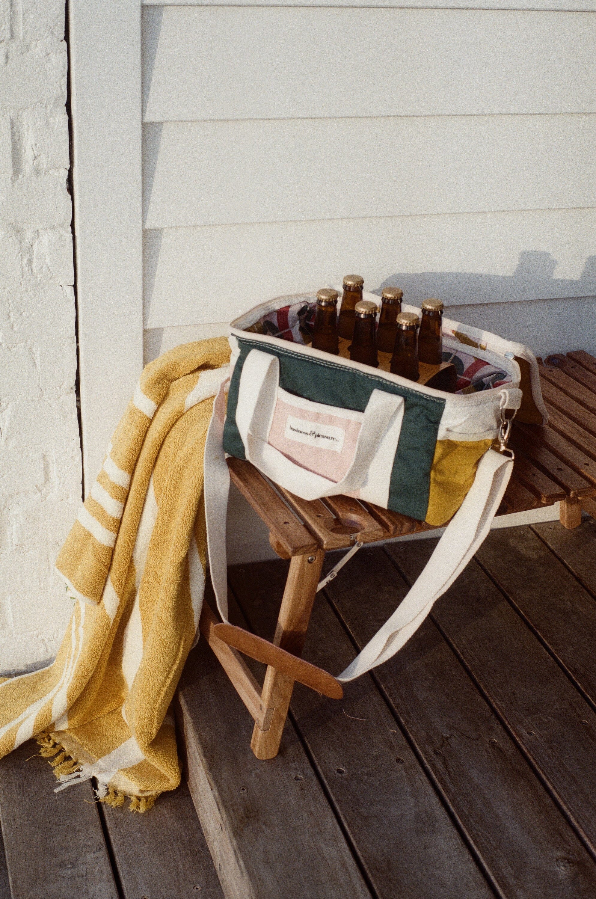 The Premium Cooler Bag - 70's Panel Cinque