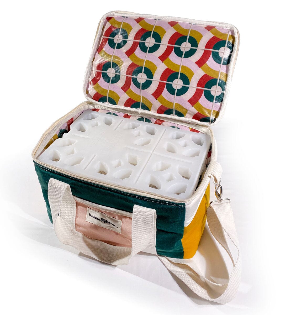 The Premium Cooler Bag - 70's Panel Cinque