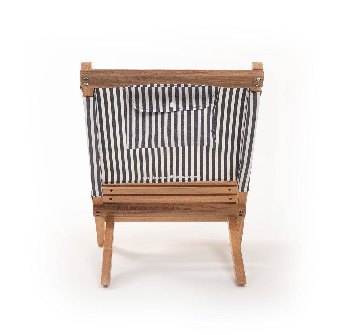 The 2-Piece Chair - Lauren's Navy Stripe