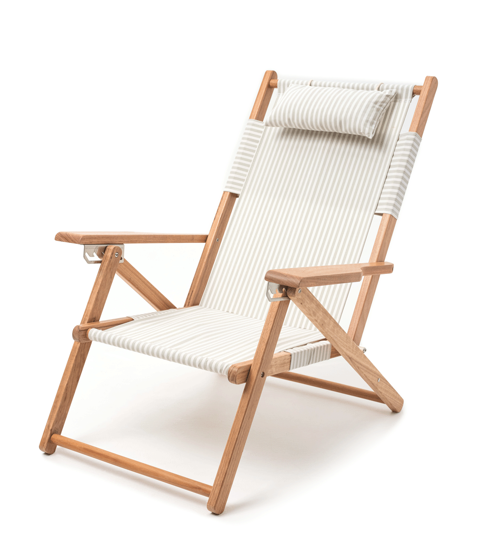 The Tommy Chair - Lauren's Sage Stripe