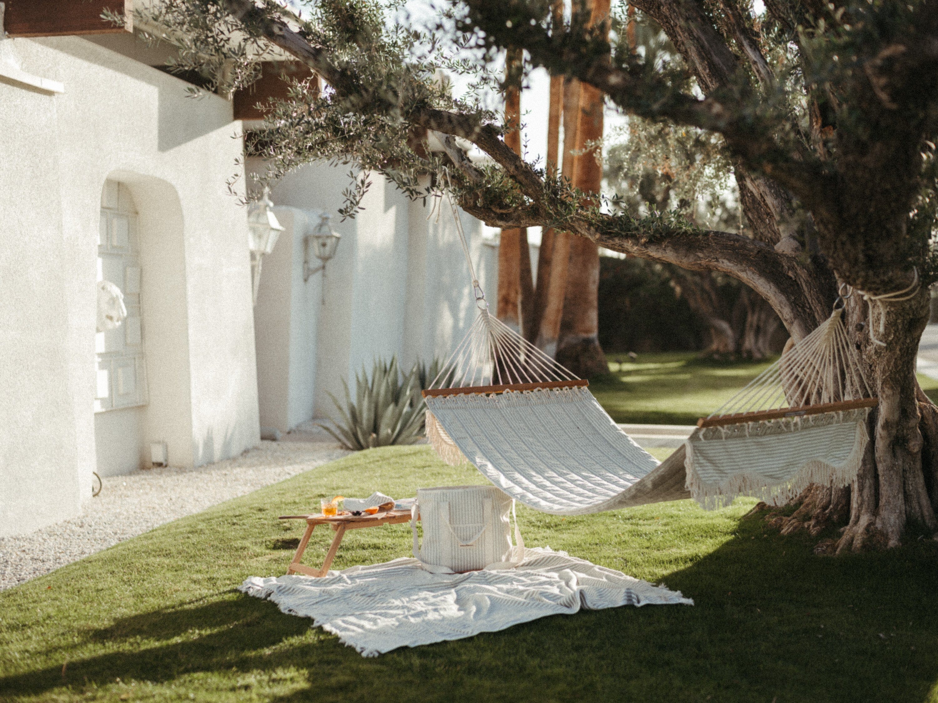 The Hammock - Lauren's Sage Stripe