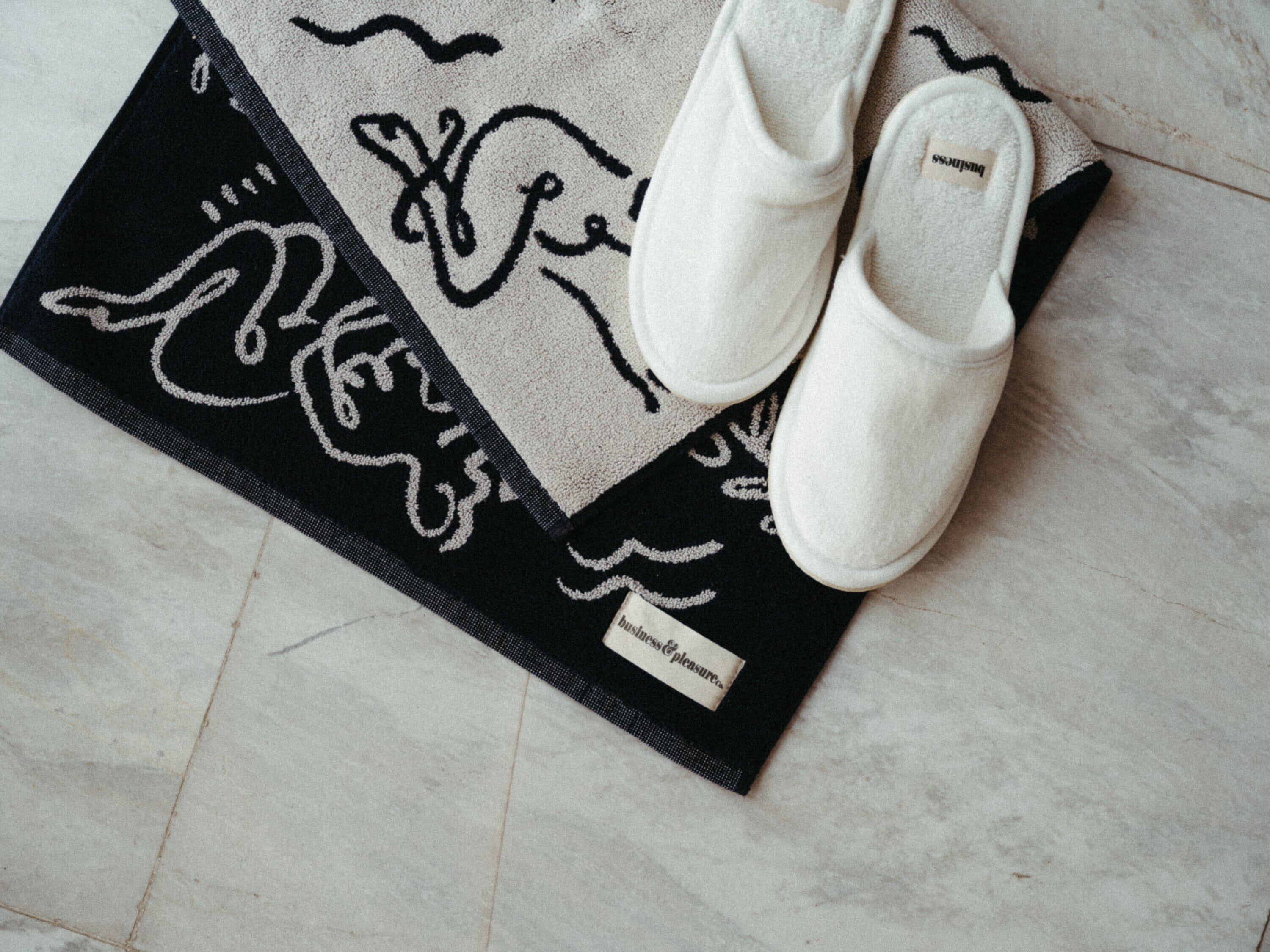 The Bath Mat - Le Basque Navy