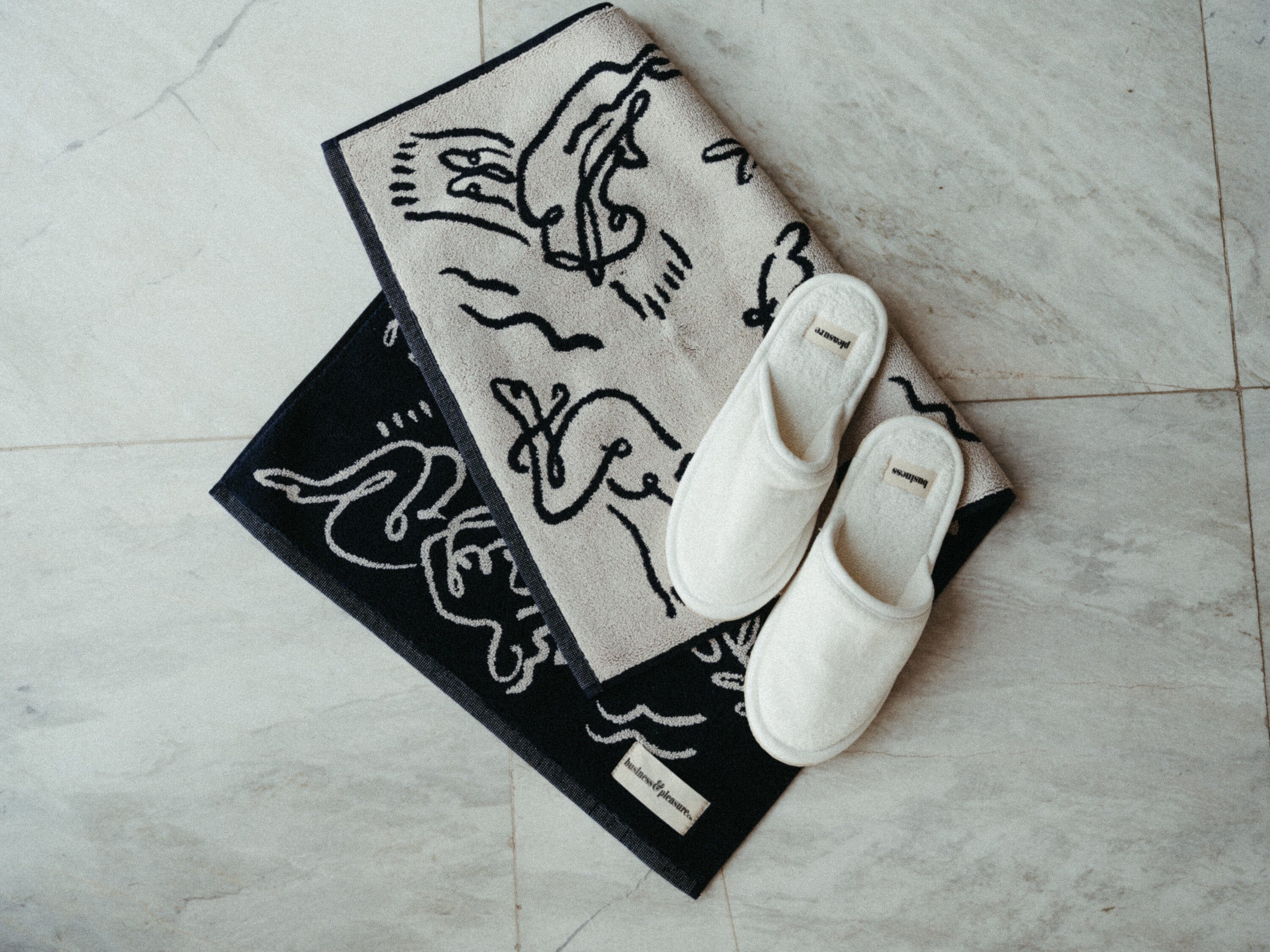 The Bath Mat - Le Basque Navy