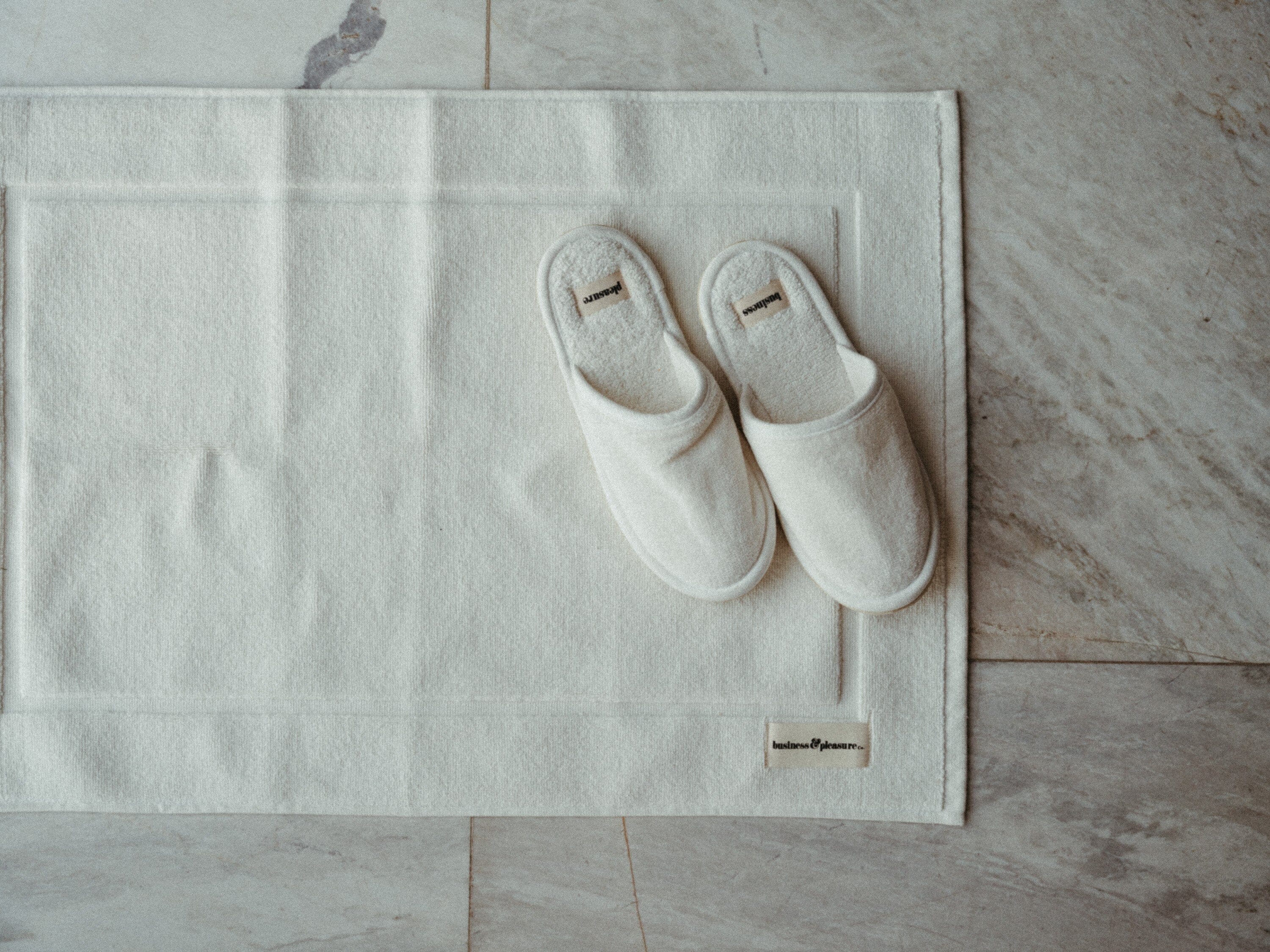 The Bath Mat - Antique White