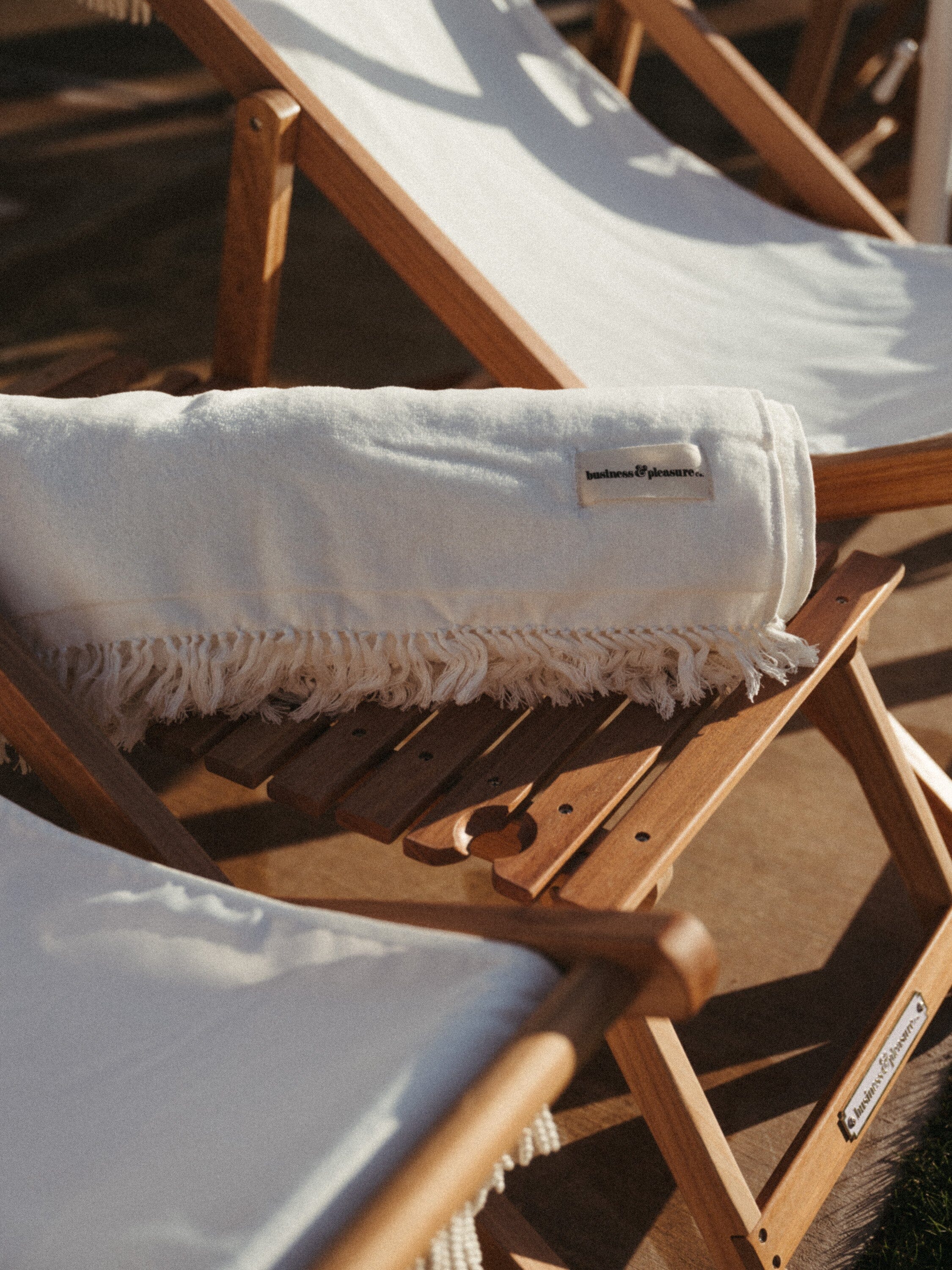 The Sling Chair - Antique White Sling Chair Business & Pleasure Co
