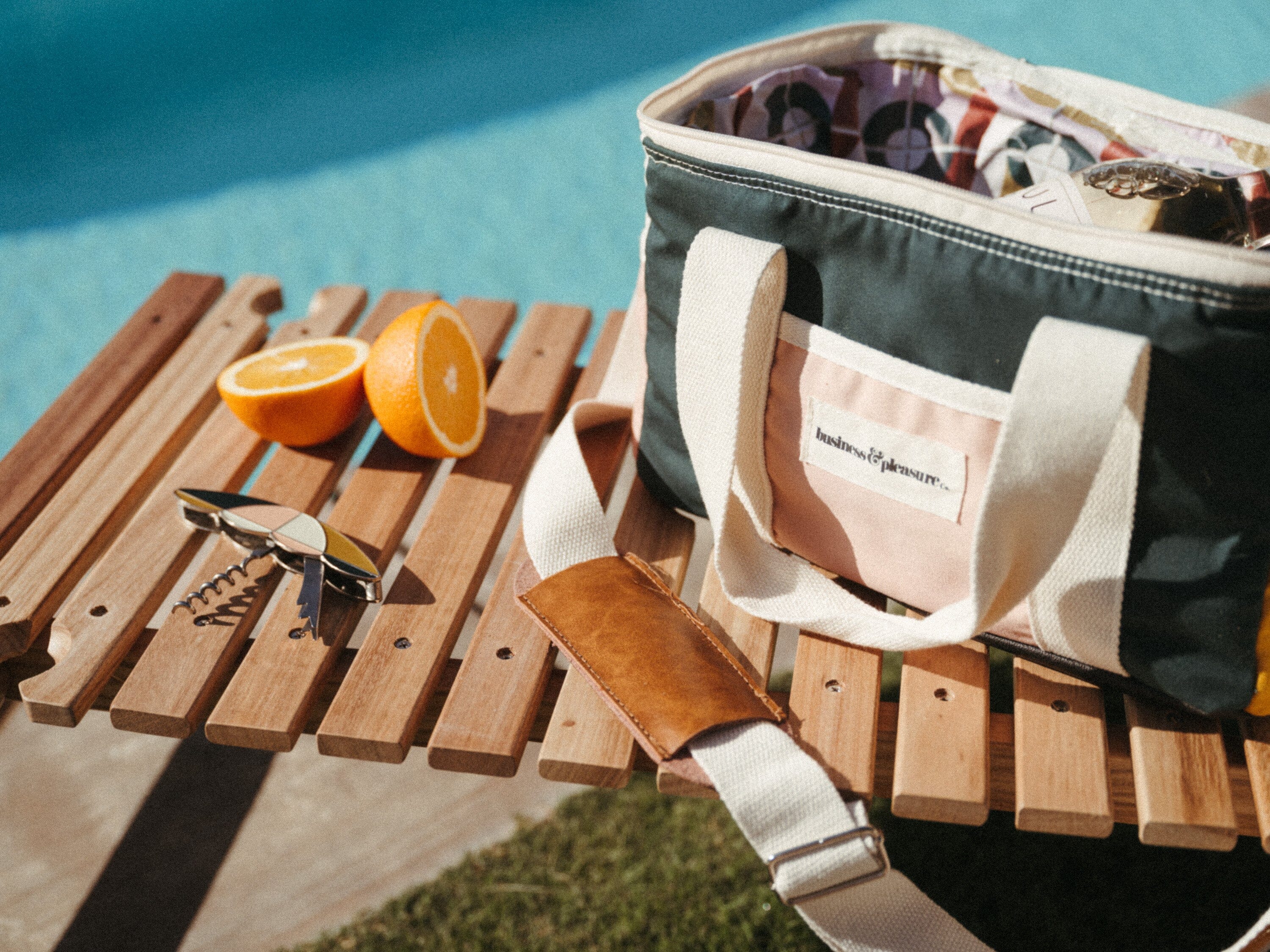 The Premium Cooler Bag - 70's Panel Cinque