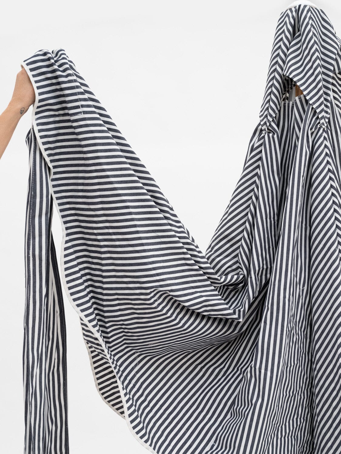 The XL Cabana - Lauren's Navy Stripe