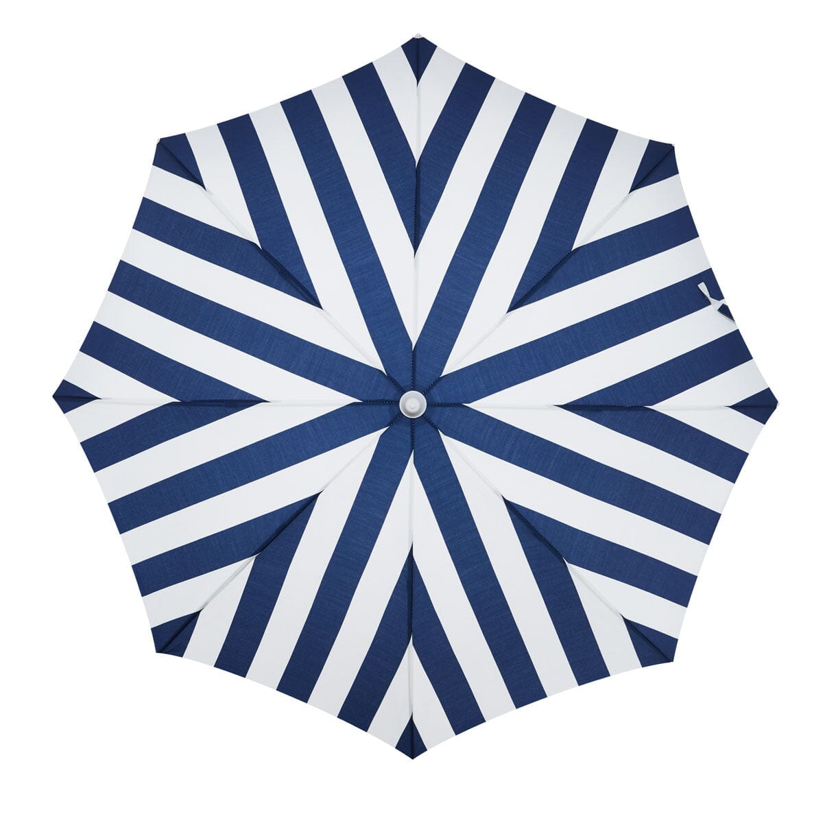 The Holiday Beach Umbrella - Navy Crew Stripe Holiday Beach Umbrella Business & Pleasure Co