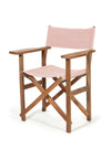 Swatch for The Directors Chair - Table Height - Lauren's Pink Stripe