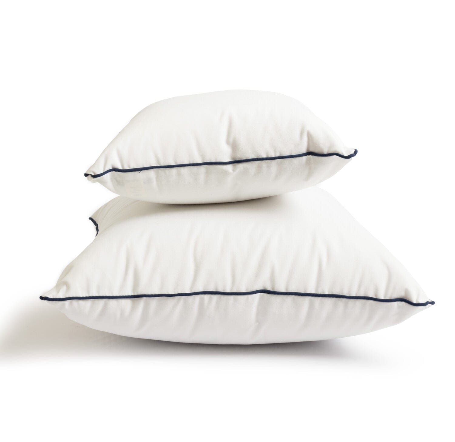 studio image of euro white throw pillow