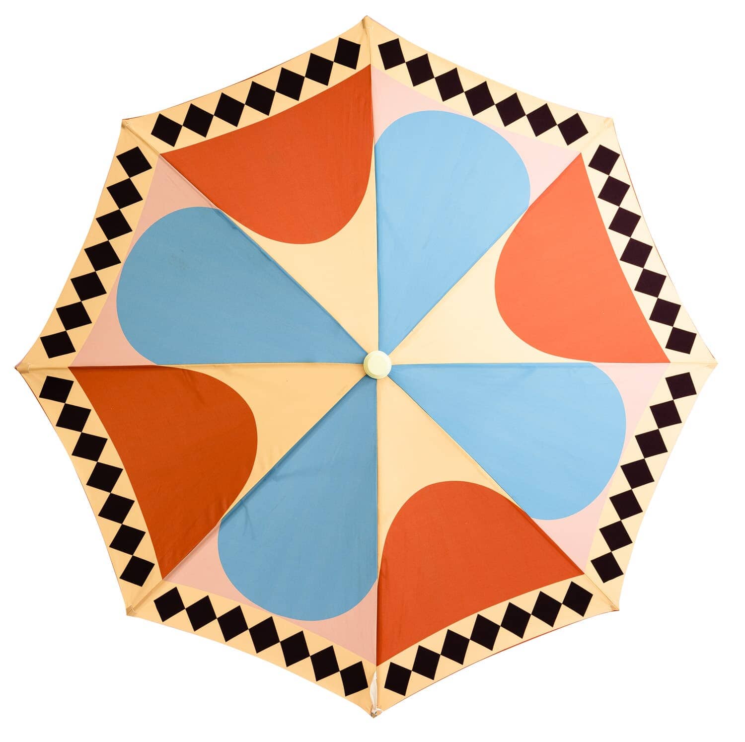 Studio image of diamond pink amalfi umbrella