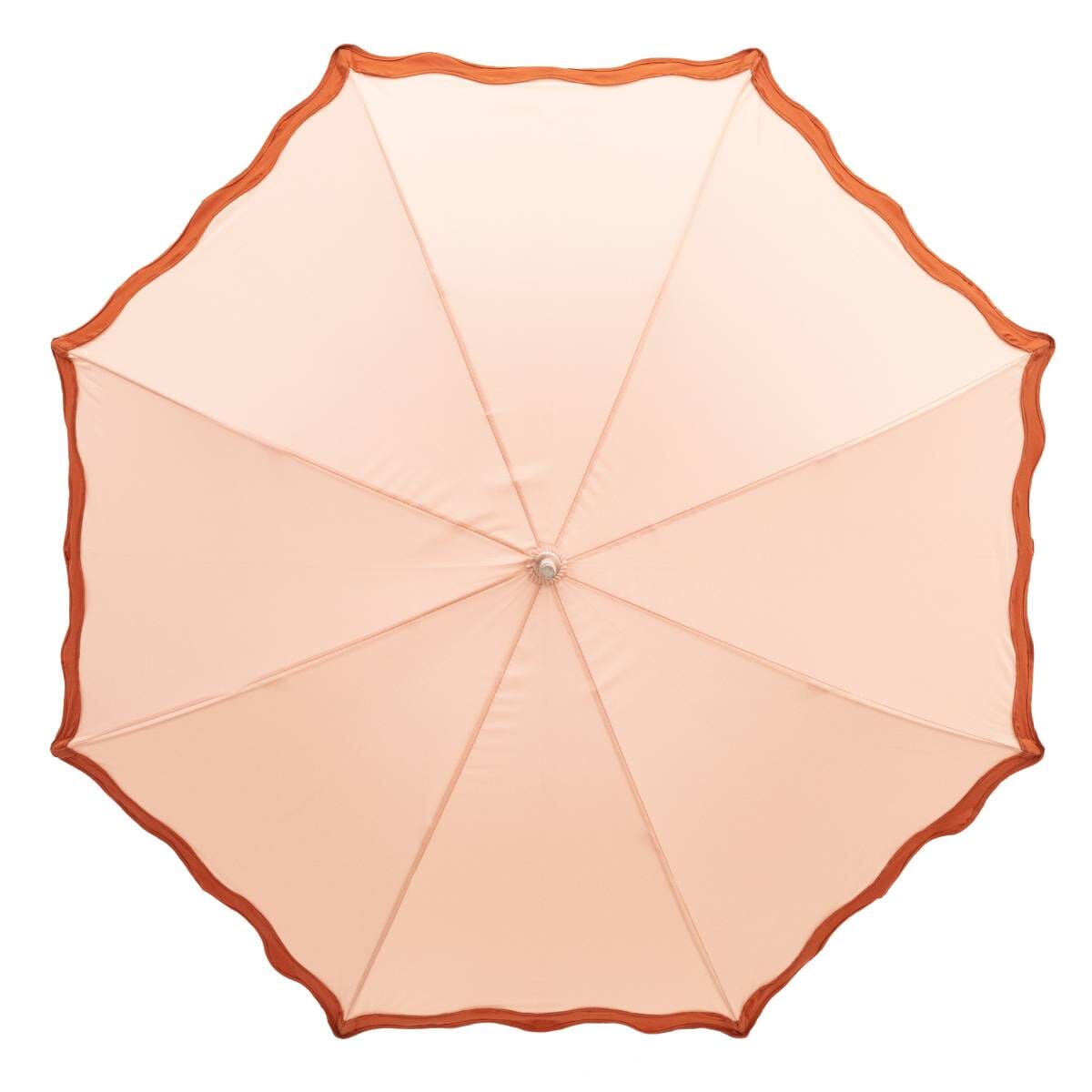 studio image of riviera pink rain umbrella