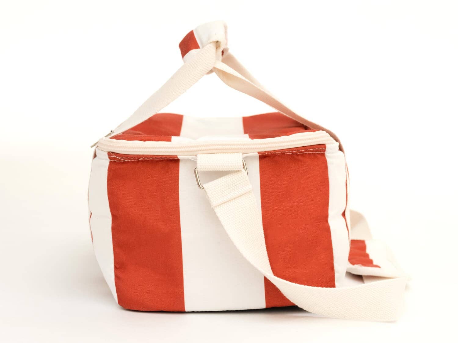 studio image of side of le sirenuse holiday cooler bag
