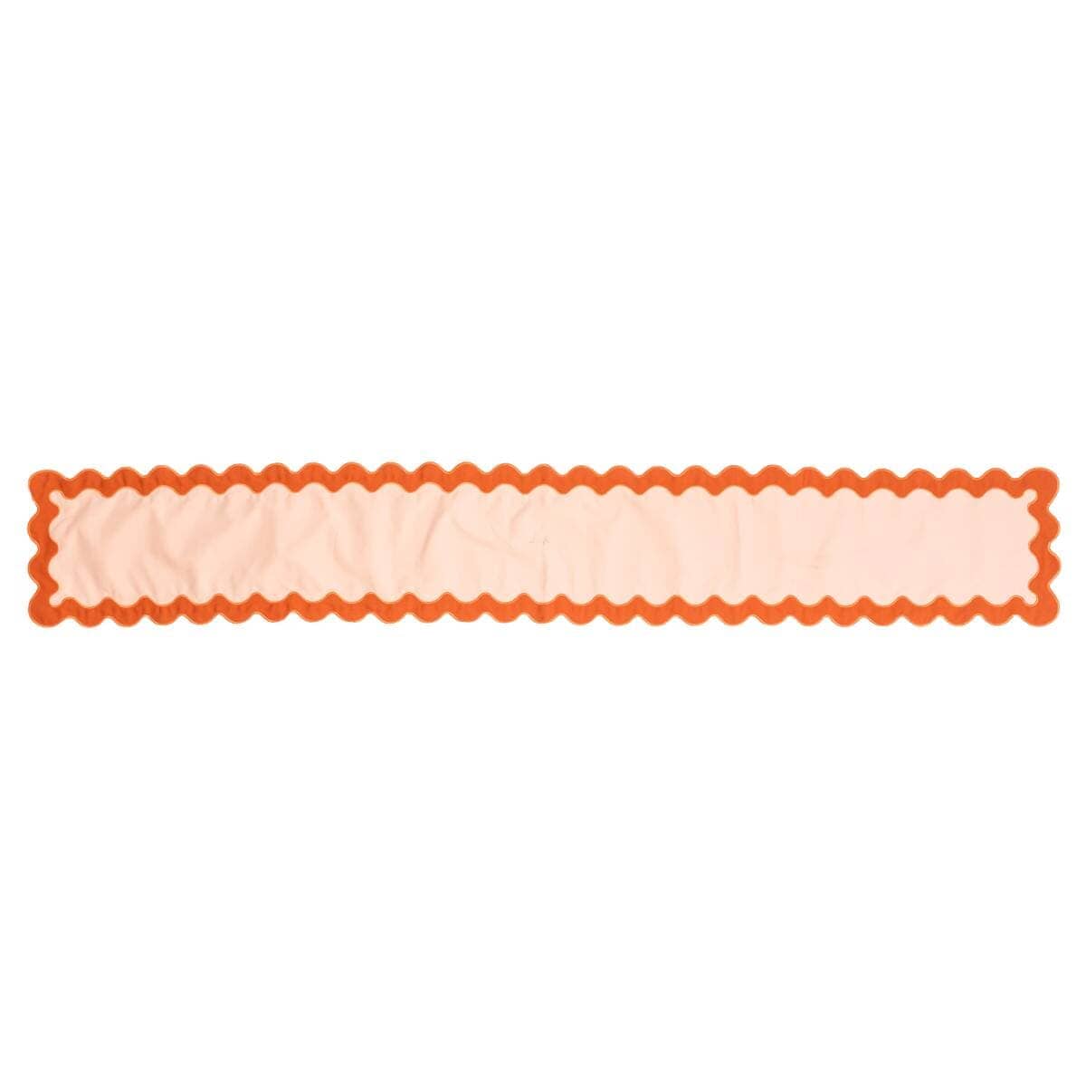 Product image of studio image of riviera pink table runner