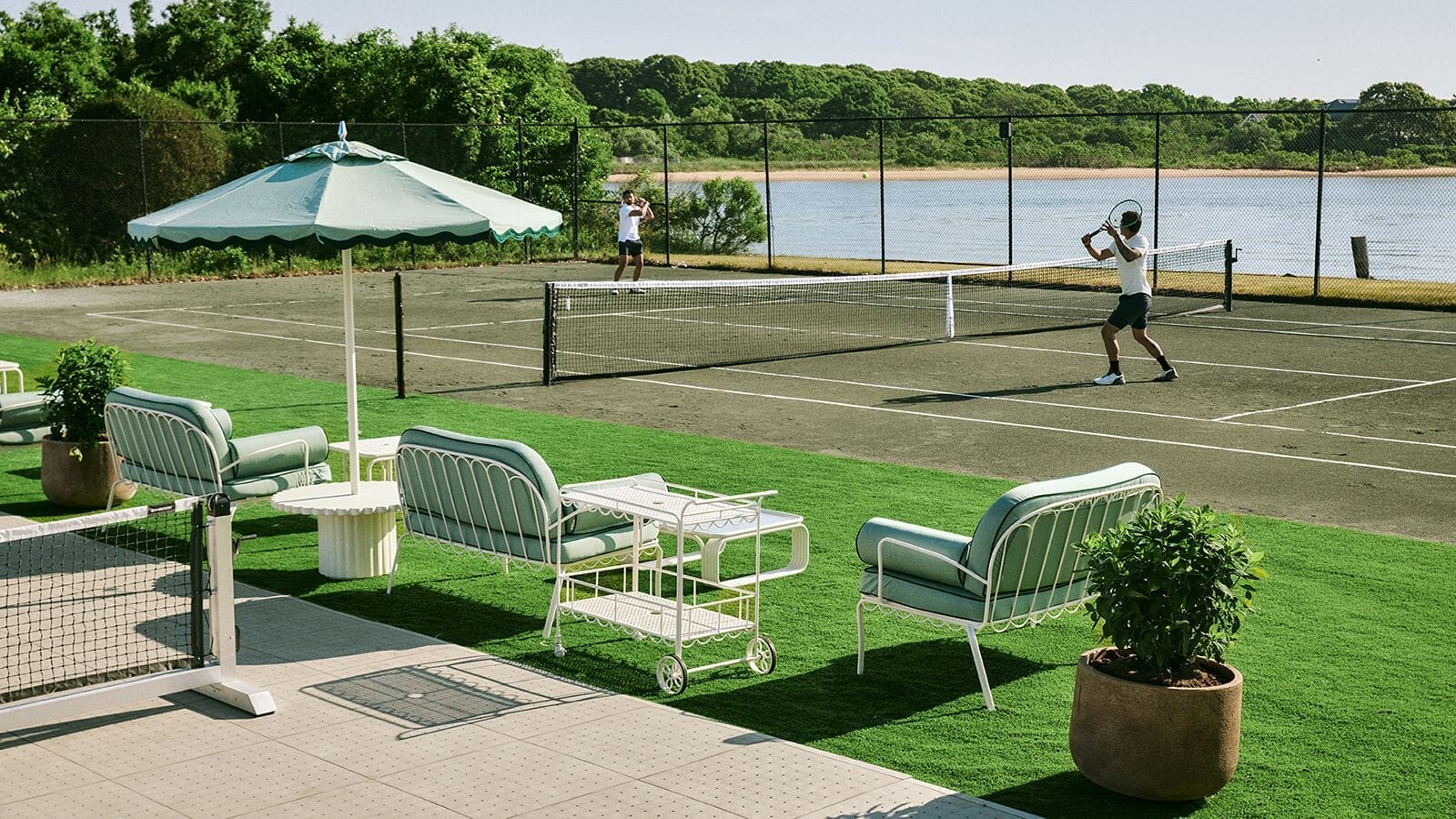 A Pleasure Doing Business: Montauk Yacht Club × The Courts