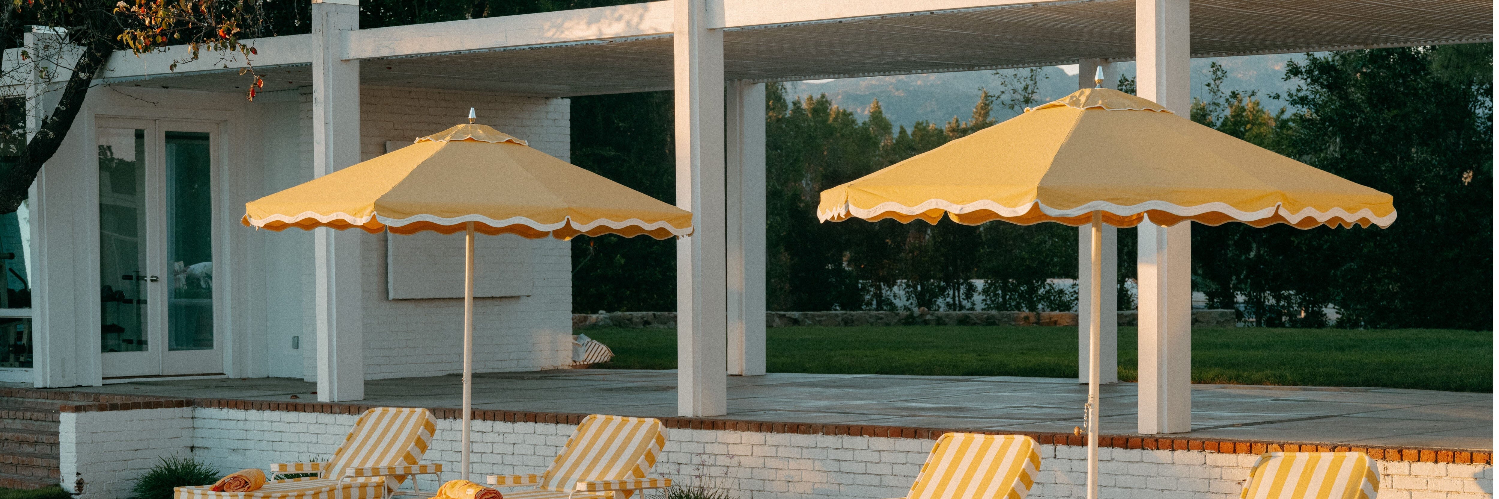 Resort Market Umbrella Canopies