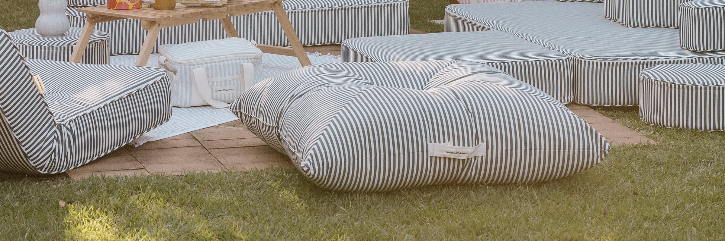 Outdoor Floor Pillows - Business & Pleasure Co.