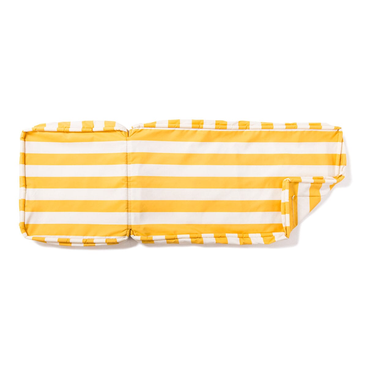 The Sun Lounger Slip Cover - Crew Mimosa Yellow Stripe Sun Lounger Slip Cover Business & Pleasure Co. 