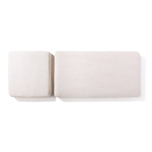 Sun Lounger Cushions - Foam Only - Antique White Sun Lounger Foam Insert Business & Pleasure Co. 