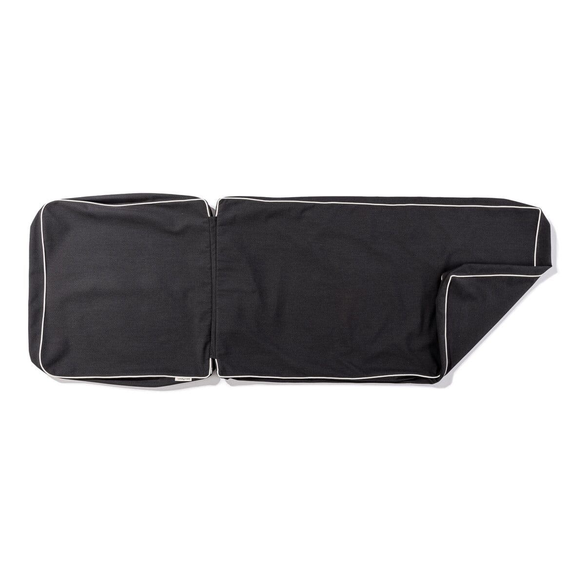 The Sun Lounger Slip Cover - Rivie Black Sun Lounger Slip Cover Business & Pleasure Co. 