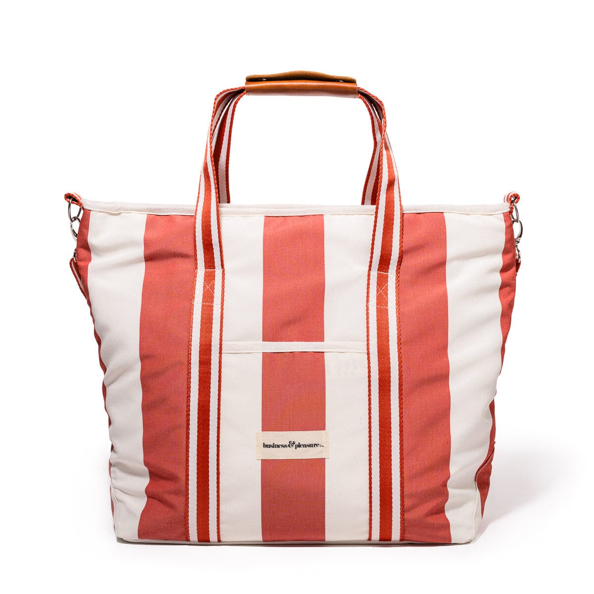 The Cooler Tote Bag - Crew Le Sirenuse Stripe Cooler Tote Business & Pleasure Co. 