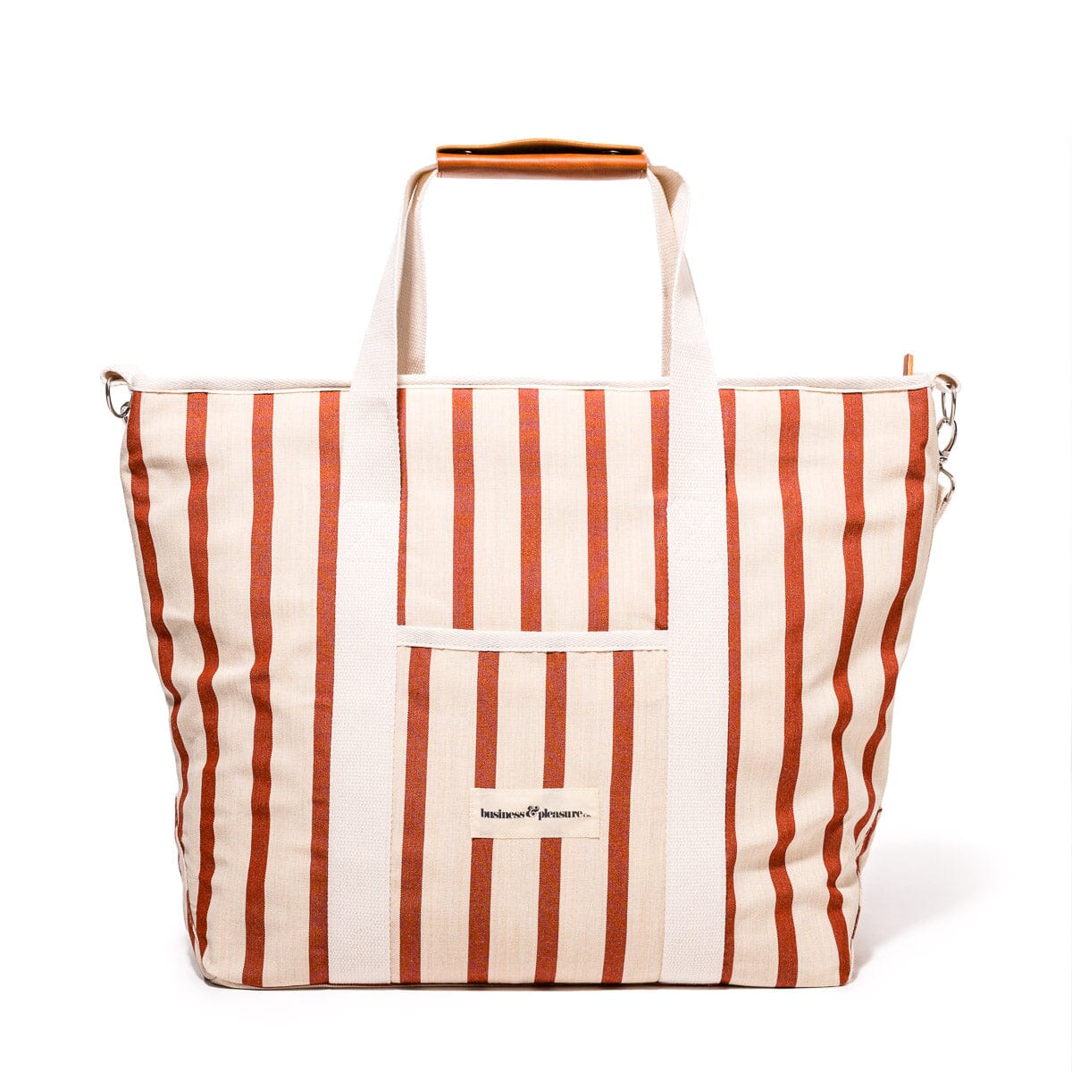 The Cooler Tote Bag - Monaco Le Sirenuse Stripe Cooler Tote Business & Pleasure Co. 