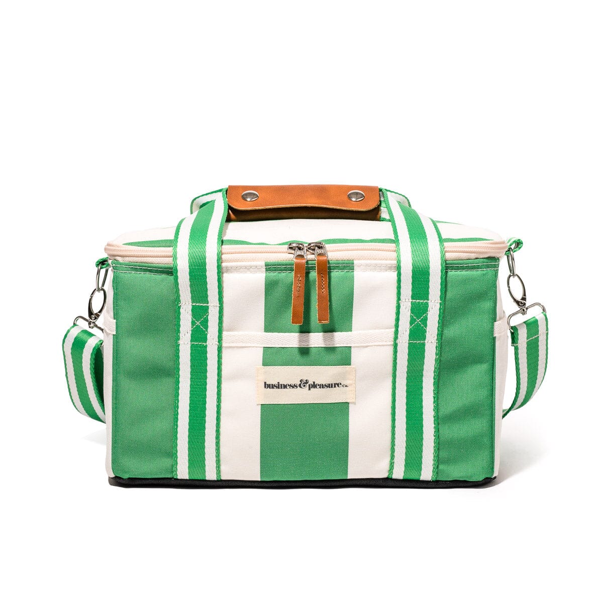 The Premium Cooler Bag - Crew Canyon Green Stripe Premium Cooler Business & Pleasure Co. 