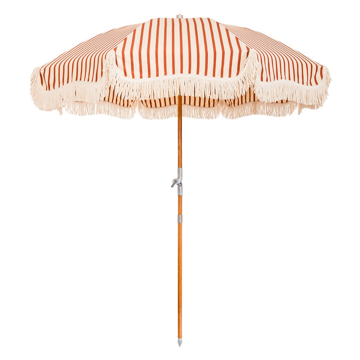 The Premium Beach Umbrella - Monaco Le Sirenuse Stripe Premium Beach Umbrella Business & Pleasure Co. 