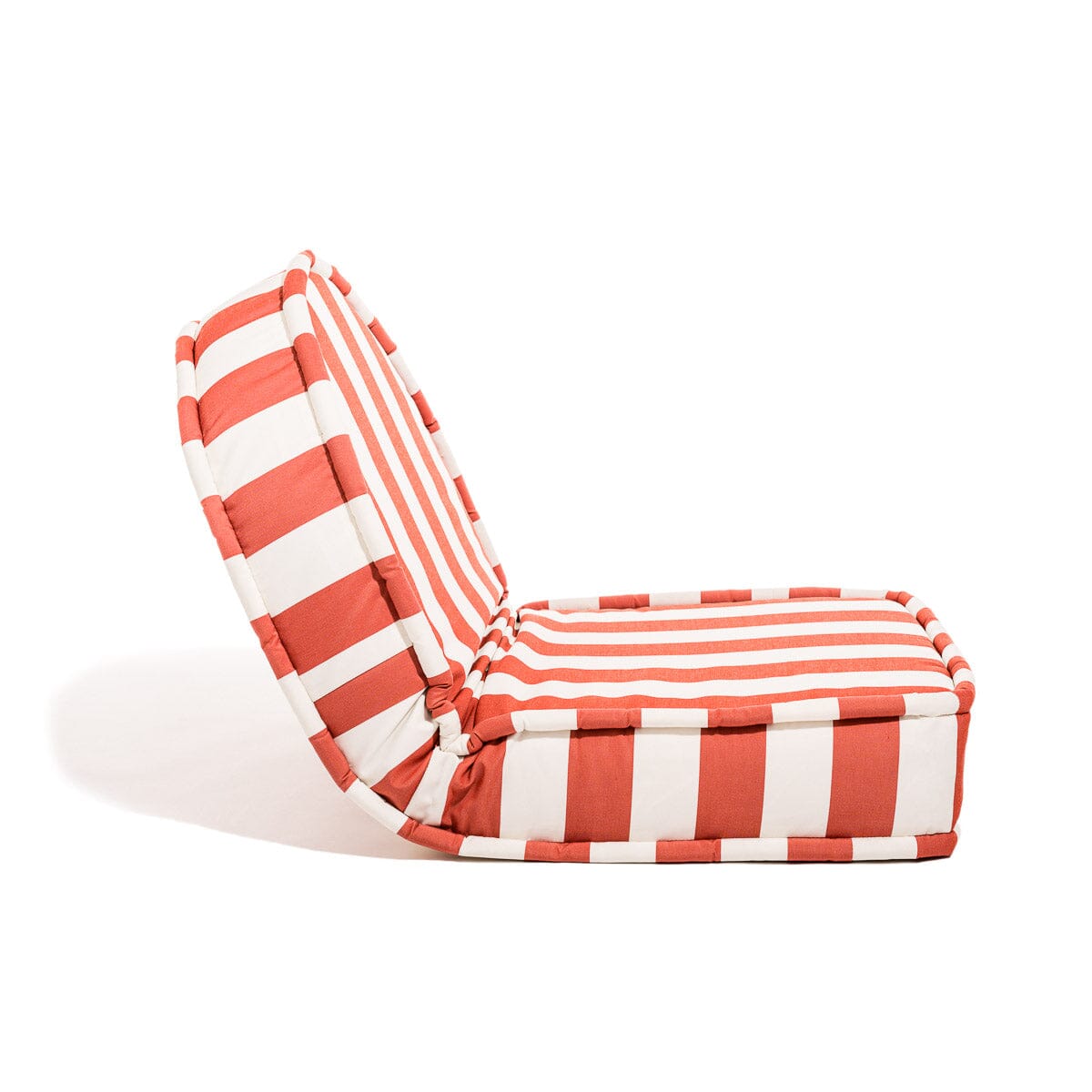 The Reclining Pillow Lounger - Crew Le Sirenuse Stripe Reclining Lounger Business & Pleasure Co. 