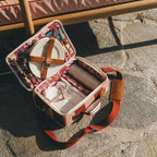 The Picnic Set Business & Pleasure Co. Terry Terracotta Stripe 
