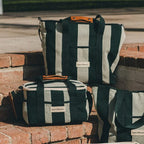 The Premium Cooler Bag - Terry Green Stripe Premium Cooler Business & Pleasure Co. 
