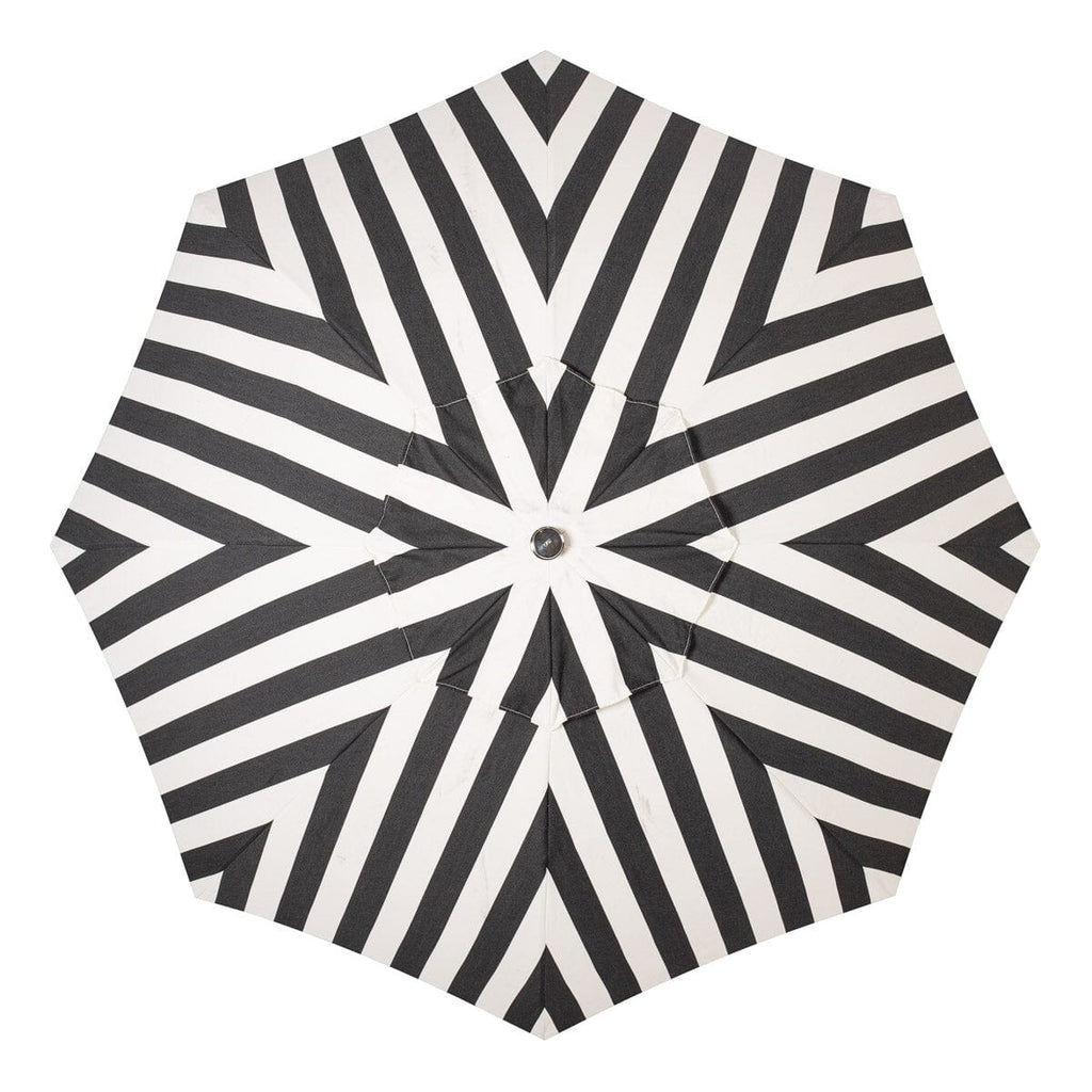 The Patio Umbrella - Crew Vintage Black Stripe Patio Umbrella Business & Pleasure Co. 
