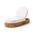 The Daisy Sun Lounger - Frame - Teakwood Daisy Sun Lounger Business & Pleasure Co. 